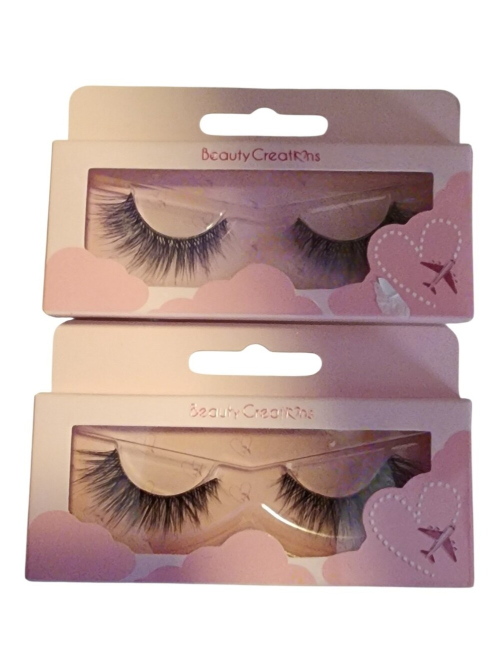 Beauty Creations Take Me Somewhere Soft Silk Lashes in Brazil, Set of 2. NIB